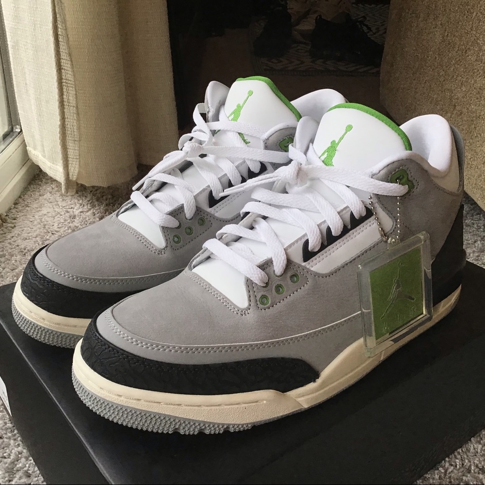 Brand New Jordan Retro 3 “Chlorophyll”